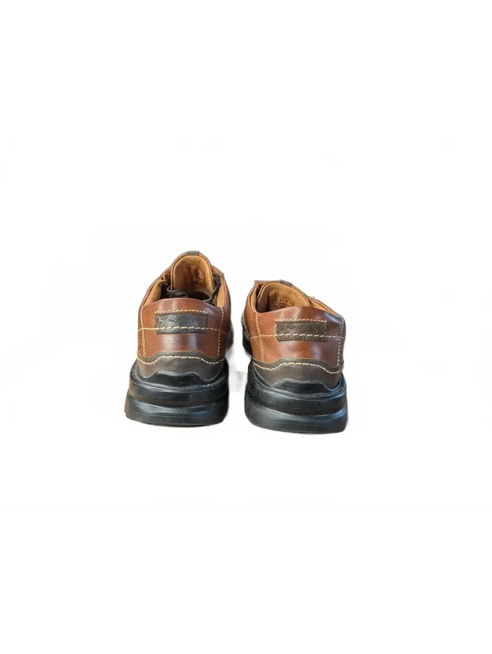 Clarks Men's Gessler Lace Casual Shoes‎ Brown Size 8.5